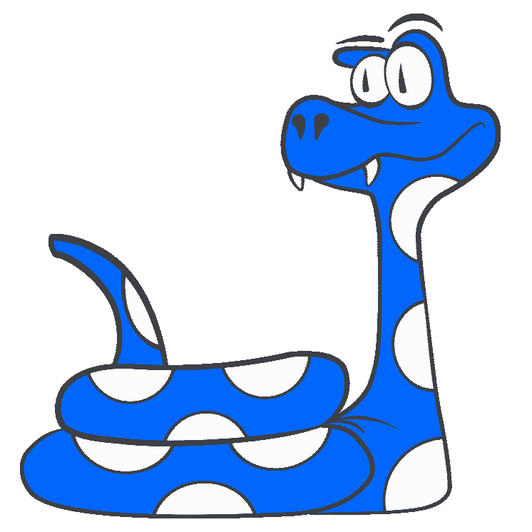 Python Institute Snake Mascot