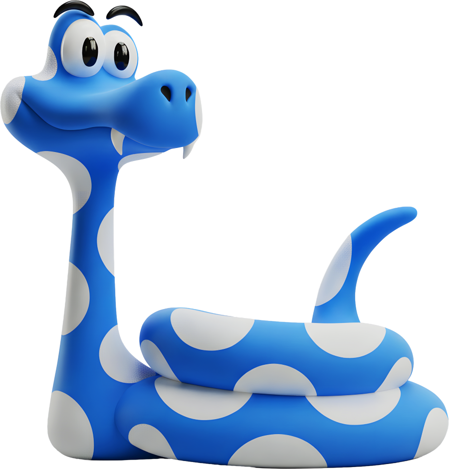 Python Institute Snake Mascot